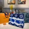 Best Replicas Bags - Escale Blue LV Onthego GM M45120 Replica Handbag Shop For Best Louis Vuitton LV Replica Bags With Cheap Price