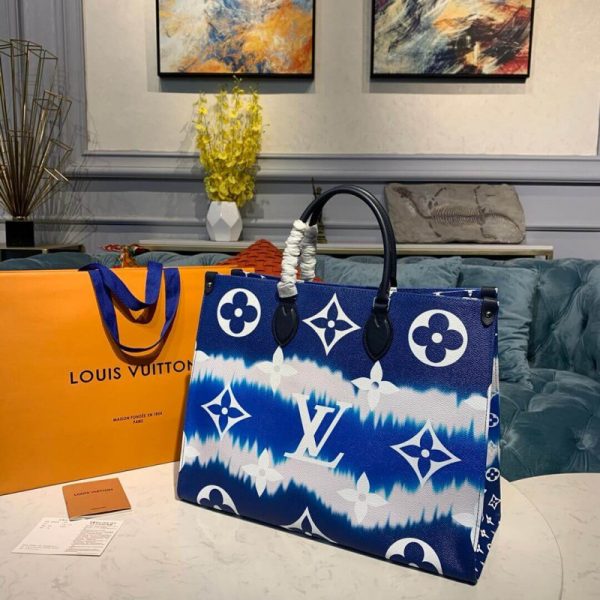 Escale Blue LV Onthego GM M45120 Replica Handbag - Image 5
