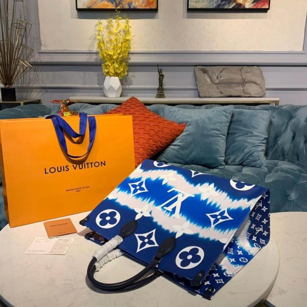 Escale Blue LV Onthego GM M45120 Replica Handbag - Image 6