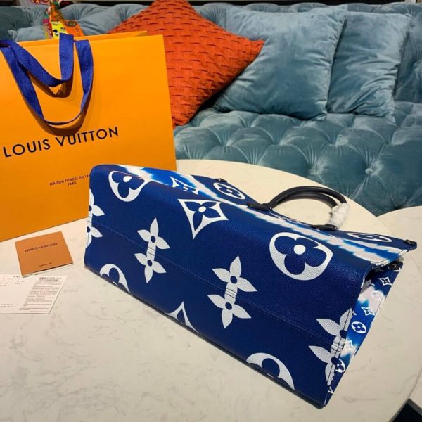 Escale Blue LV Onthego GM M45120 Replica Handbag - Image 7