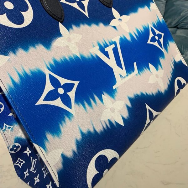 Escale Blue LV Onthego GM M45120 Replica Handbag - Image 8