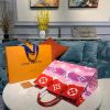Best Replicas Bags - Replica LV Escale Onthego GM M45121 Red Handbag Shop For Best Louis Vuitton LV Replica Bags With Cheap Price