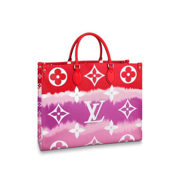 Replica LV Escale Onthego GM M45121 Red Handbag