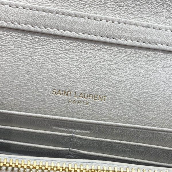 Saint Laurent Becky Quilted Lambskin Chain Wallet Replica - Image 17
