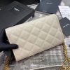 Best Replicas Bags - Saint Laurent Becky Quilted Lambskin Chain Wallet Replica Shop For Best Louis Vuitton LV Replica Bags With Cheap Price