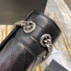 Best Replicas Bags - Replica Saint Laurent Grain Leather Envelope Bag - Black Shop For Best Louis Vuitton LV Replica Bags With Cheap Price
