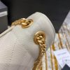 Best Replicas Bags - Saint Laurent White Grain Leather Envelope Medium Bag Shop For Best Louis Vuitton LV Replica Bags With Cheap Price