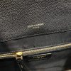 Best Replicas Bags - Saint Laurent Replica Grain Leather Envelope Chain Bag - Black Shop For Best Louis Vuitton LV Replica Bags With Cheap Price