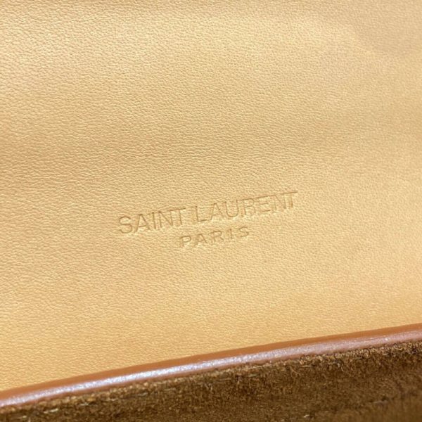 Replica Saint Laurent Kaia Leather Satchel with YSL Plaque - Image 8