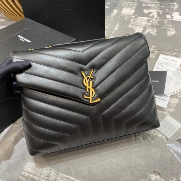 Replica Saint Laurent Loulou Medium Matelasse Leather Bag - Image 2