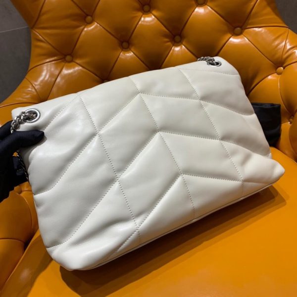 Replica Saint Laurent Loulou Puffer Medium Quilted Lambskin Bag - Image 3