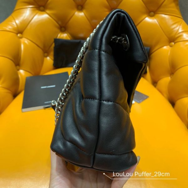 Saint Laurent Loulou Puffer Small Quilted Lambskin Bag 577476 - Image 4