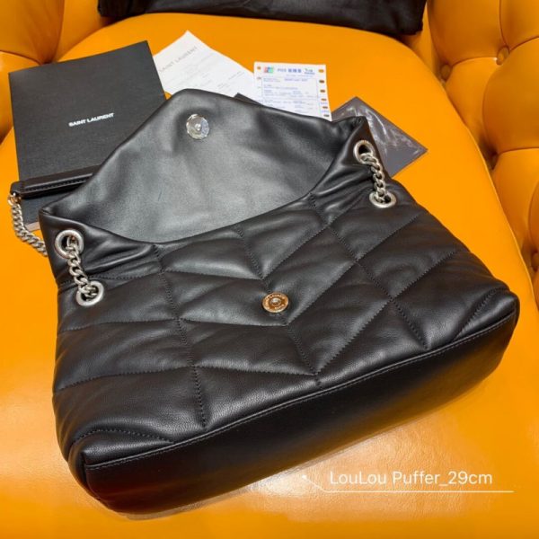 Saint Laurent Loulou Puffer Small Quilted Lambskin Bag 577476 - Image 6