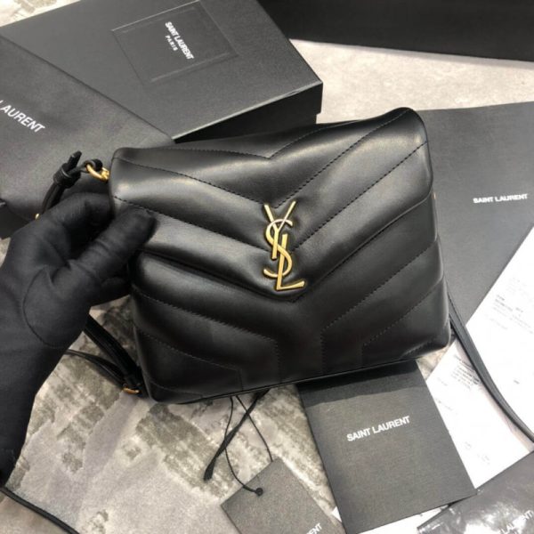 Replica Saint Laurent Loulou Toy Leather Crossbody Bag - Image 3