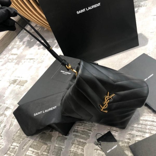 Replica Saint Laurent Loulou Toy Leather Crossbody Bag - Image 4