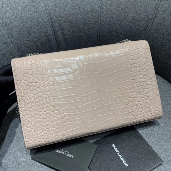 Saint Laurent Crocodile Replica Kate Tassel Chain Bag - Image 2