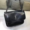 Best Replicas Bags - Metallic Leather Replica Saint Laurent Niki Baby Bag Shop For Best Louis Vuitton LV Replica Bags With Cheap Price