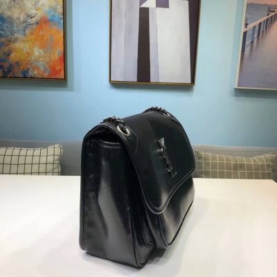 Metallic Leather Replica Saint Laurent Niki Baby Bag