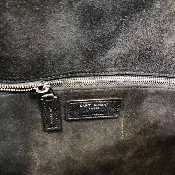 Metallic Leather Replica Saint Laurent Niki Baby Bag - Image 9