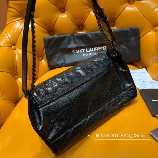 Replica Saint Laurent Niki Body Bag - Vintage Leather - Image 4
