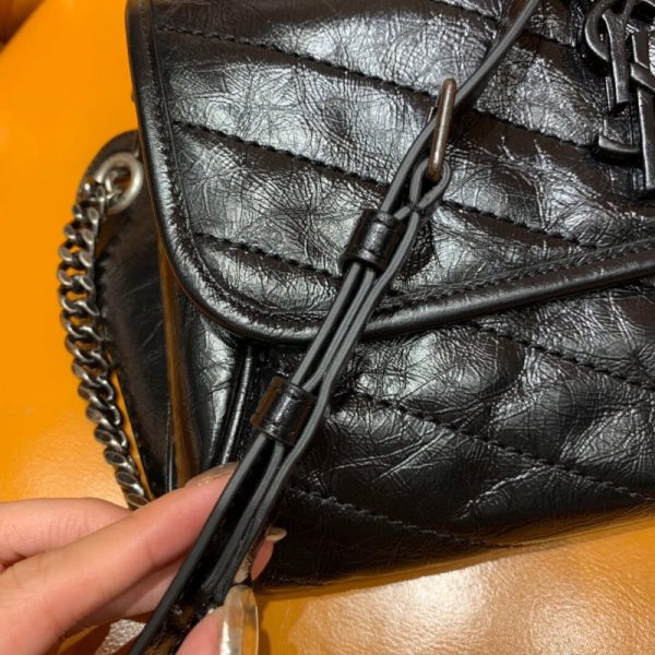 Replica Saint Laurent Niki Body Bag - Vintage Leather - Image 9