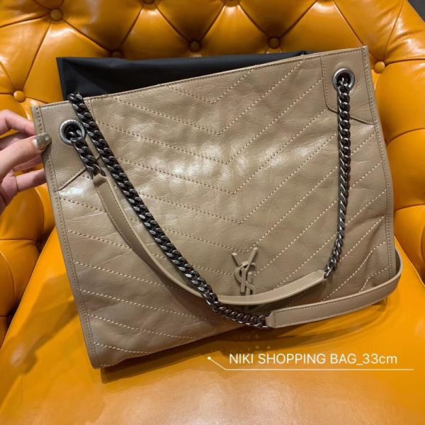 Replica Saint Laurent Niki Medium Shopping Tote - Image 3