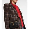 Best Replicas Bags - Saint Laurent Nolita Mini Leather Shoulder Bag - Black Replica Shop For Best Louis Vuitton LV Replica Bags With Cheap Price