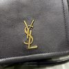 Best Replicas Bags - Saint Laurent Nolita Mini Leather Shoulder Bag - Black Replica Shop For Best Louis Vuitton LV Replica Bags With Cheap Price