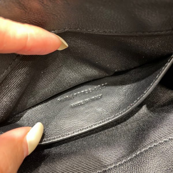 Saint Laurent Nolita Mini Leather Shoulder Bag - Black Replica - Image 14