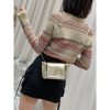 Best Replicas Bags - Saint Laurent Nolita Mini Leather Shoulder Bag in Champagne Gold Shop For Best Louis Vuitton LV Replica Bags With Cheap Price