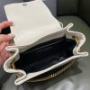 Best Replicas Bags - White Replica Saint Laurent Nolita Mini Leather Shoulder Bag Shop For Best Louis Vuitton LV Replica Bags With Cheap Price
