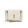 Best Replicas Bags - White Replica Saint Laurent Nolita Mini Leather Shoulder Bag Shop For Best Louis Vuitton LV Replica Bags With Cheap Price