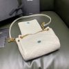 Best Replicas Bags - White Replica Saint Laurent Nolita Mini Leather Shoulder Bag Shop For Best Louis Vuitton LV Replica Bags With Cheap Price