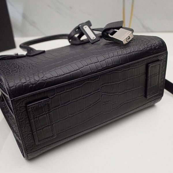 Replica Saint Laurent Croc-Effect Sac De Jour Baby Bag 477477 - Image 4