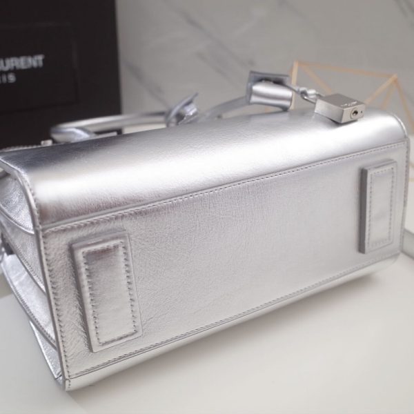 Replica YSL Sac De Jour Souple Baby - Silver Calf Leather - Image 6