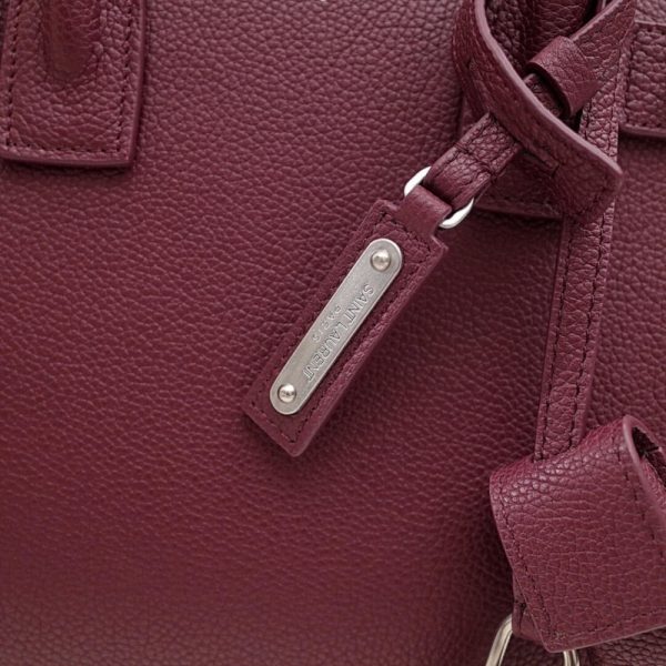Replica Saint Laurent Sac De Jour Baby Grained Leather Handbag - Image 4