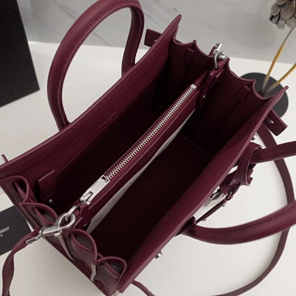 Replica Saint Laurent Sac De Jour Baby Grained Leather Handbag - Image 7
