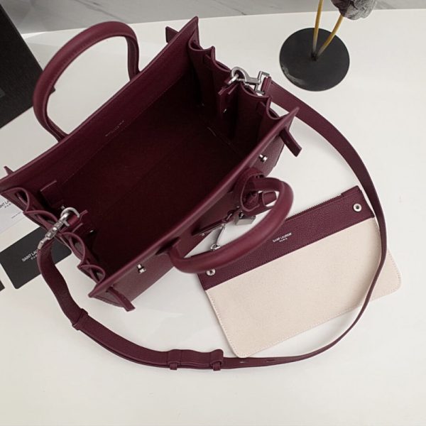 Replica Saint Laurent Sac De Jour Baby Grained Leather Handbag - Image 9