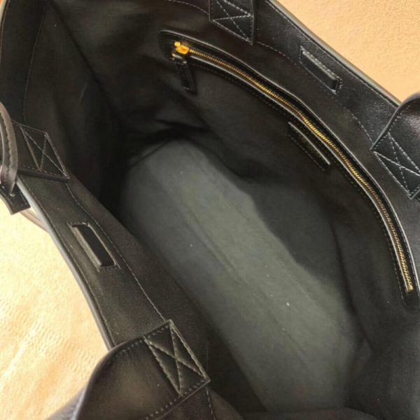 Saint Laurent Leather & Canvas Replica Shopping Tag - Image 10