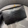 Best Replicas Bags - Saint Laurent Crocodile Leather Kate Tassel Chain Bag Replica Shop For Best Louis Vuitton LV Replica Bags With Cheap Price