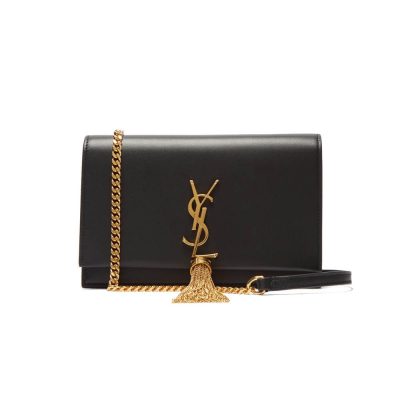 Saint Laurent Monogram Kate Tassel Satchel - Smooth Calfskin Medium