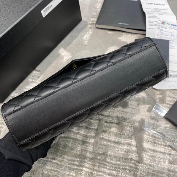 Smooth Leather Envelope Medium Bag - Saint Laurent Replica - Image 5