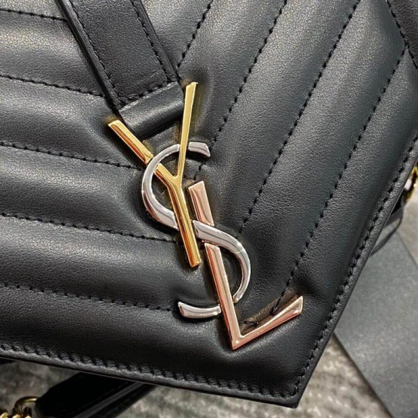 Smooth Leather Envelope Medium Bag - Saint Laurent Replica - Image 8