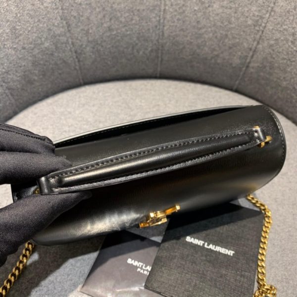 Saint Laurent Sunset Smooth Leather Chain Wallet Replica - Image 8