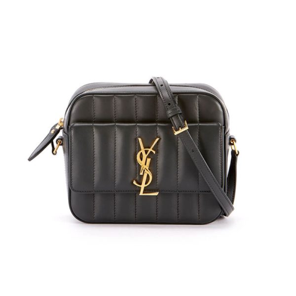 Saint Laurent Vicky Quilted Lambskin Replica Camera Bag
