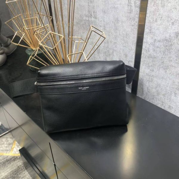 Replica Saint Laurent Matte Leather City Camera Bag 634717 - Image 2