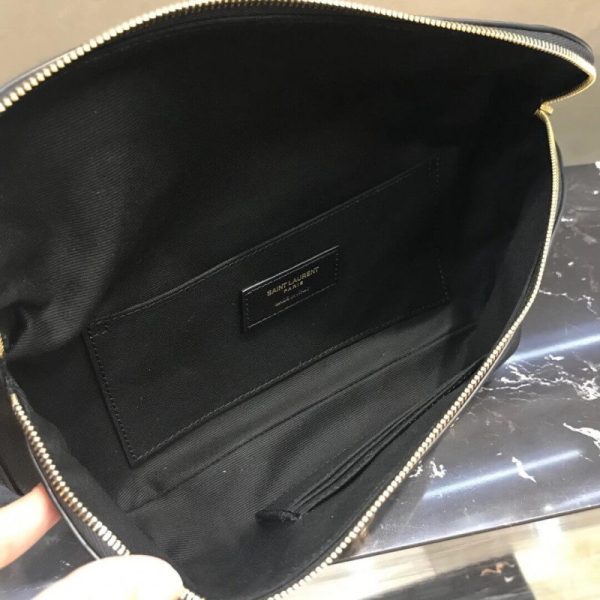 Saint Laurent Classic Monogram Leather Belt Bag Replica - Image 12