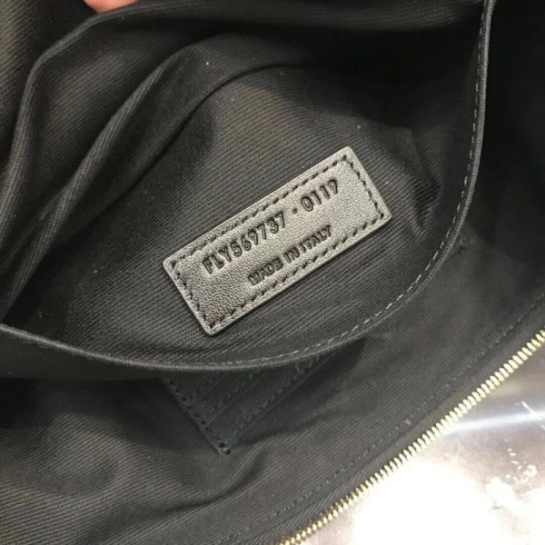 Saint Laurent Classic Monogram Leather Belt Bag Replica - Image 14