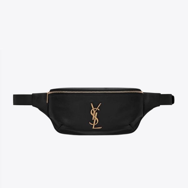 Saint Laurent Classic Monogram Leather Belt Bag Replica