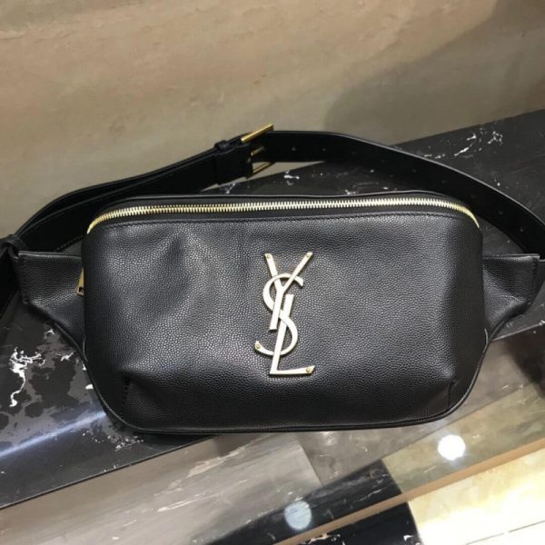 Saint Laurent Classic Monogram Leather Belt Bag Replica - Image 8